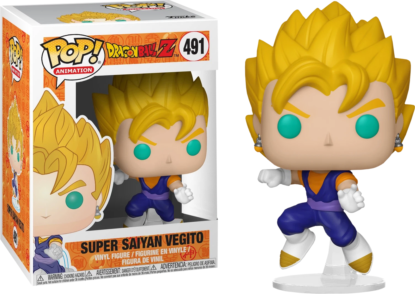 Super Saiyan Vegito Dragon Ball Z Pop! Vinyl Figure