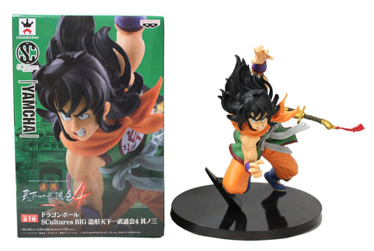 Banpresto Dragon Ball Z Scultures Tenkaichi Budokai 4 Figure NO BOX – Yamcha