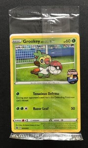 Grookey on the Ball 003/005 Pokemon Card Sealed Promo Futsal UK Exclusive Near Mint