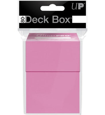 Ultra PRO Standard Deck Box, 80 Count Deck Box - Pink