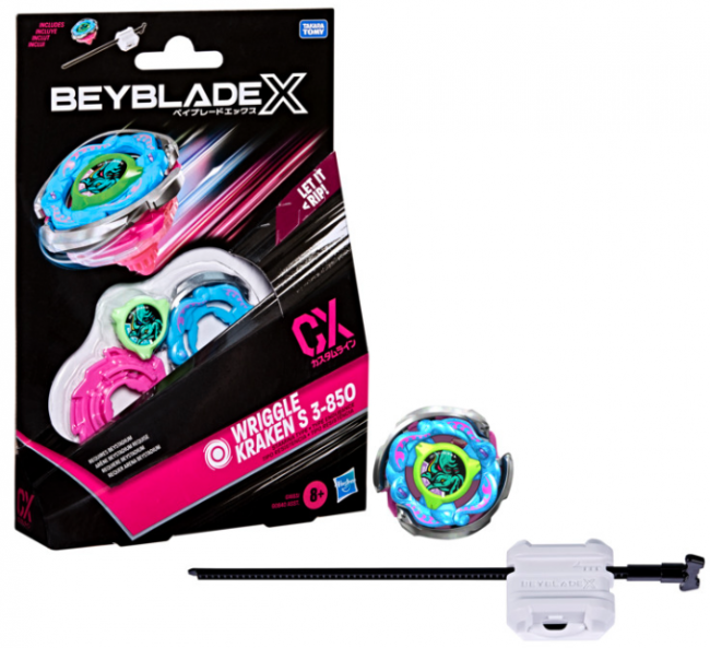 Beyblade X Starter Pack - WRIGGLE KRAKEN