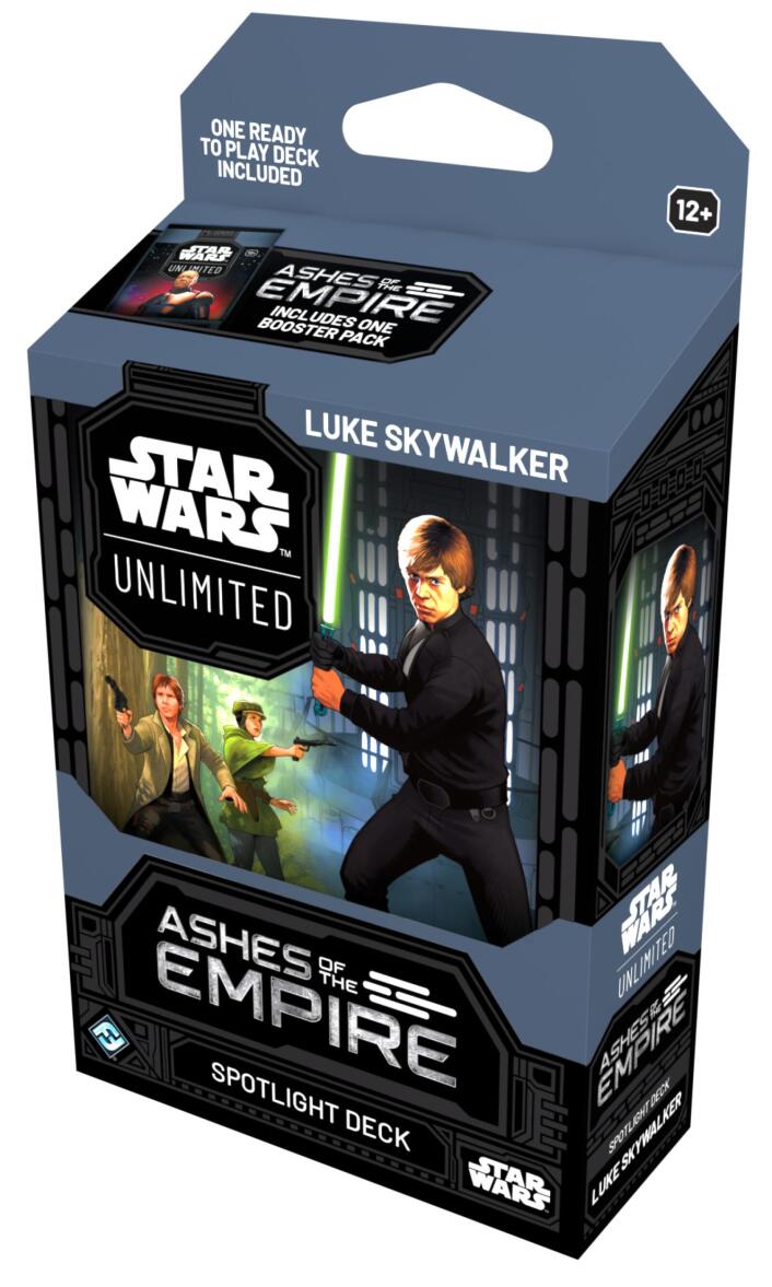 Star Wars Unlimited - Ashes of the Empire Spotlight Deck - Luke Skywalker