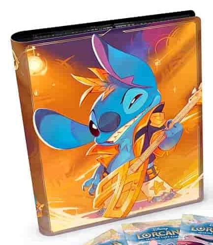 Stitch Disney Lorcana Folder - 4 Pocket - 80 card slots