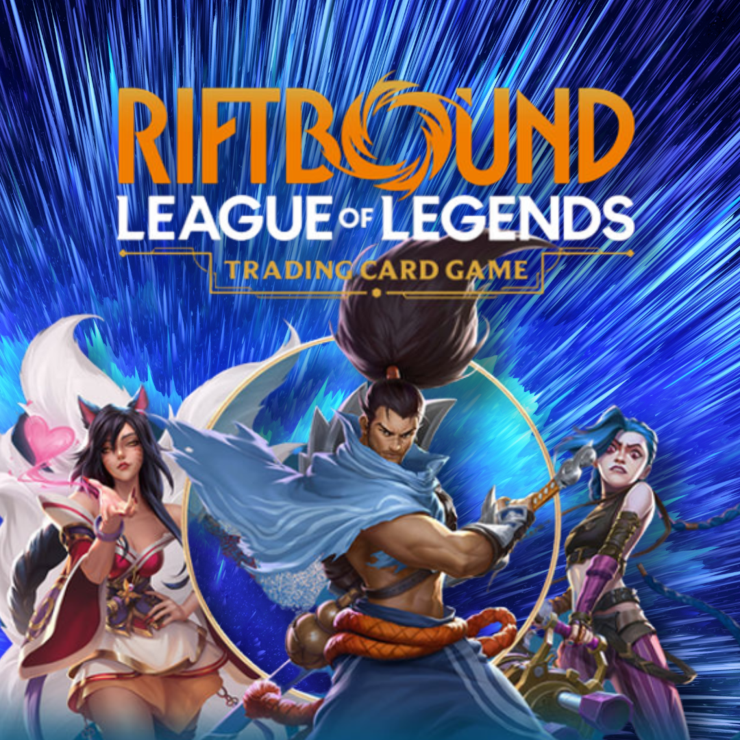 Riftbound League of Legends TCG cards available online and in-store at Raptor Games Brisbane