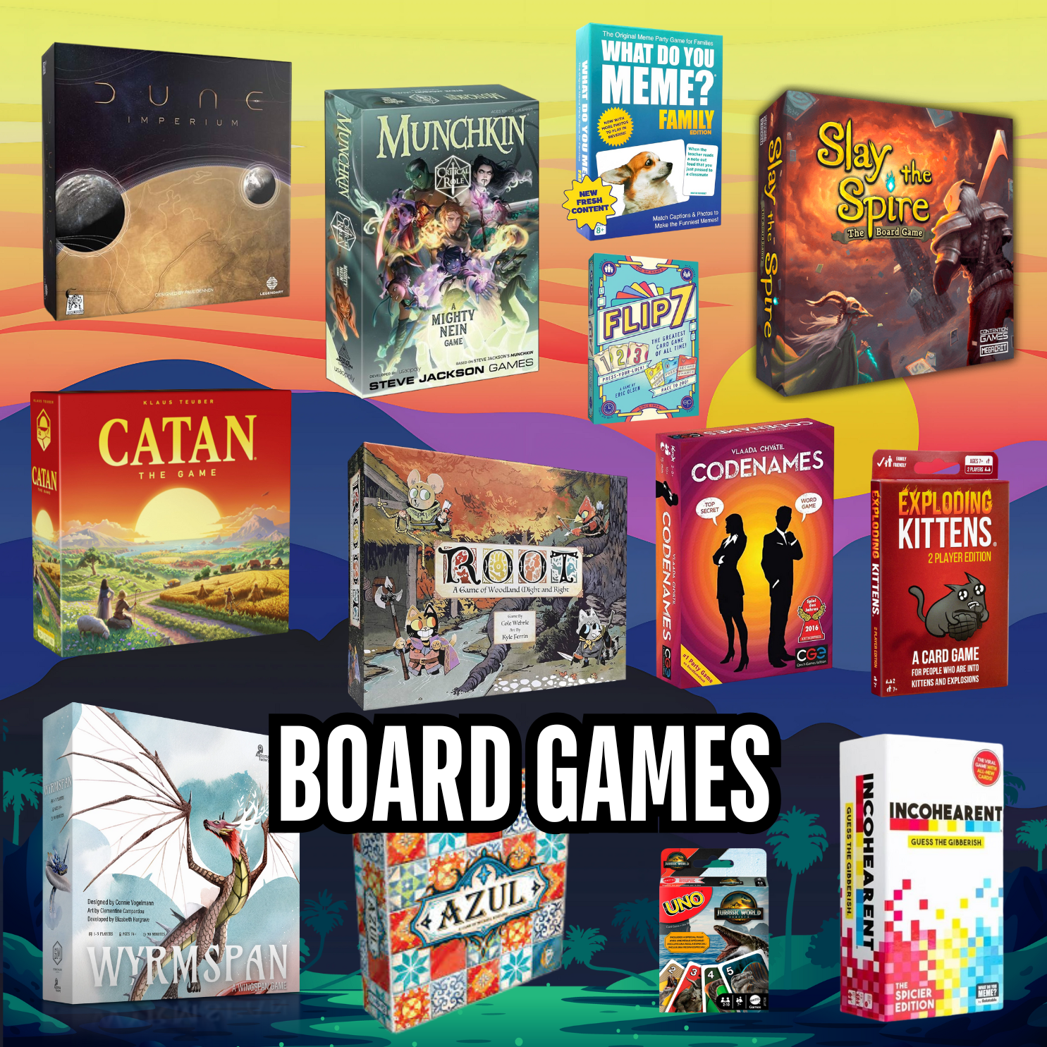 Board Games, Strategy & Family Games