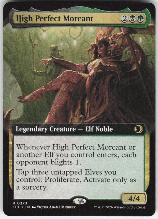 High Perfect Morcant (Extended Art) R Lorwyn Eclipsed 373 NM
