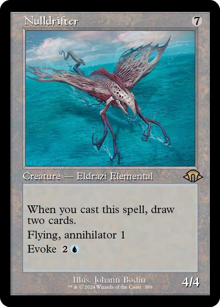 Nulldrifter (Retro Frame) 388 Rare Modern Horizons 3 Foil NM/M