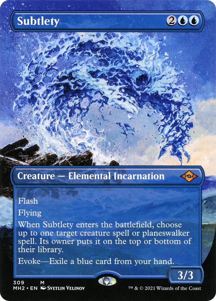 Subtlety (Borderless) 309 Mythic Modern Horizons 2 NM/M