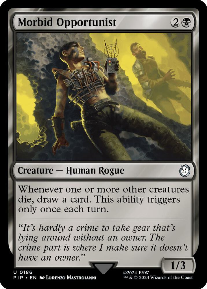 Morbid Opportunist 186 Uncommon Universes Beyond: Fallout Foil NM/M
