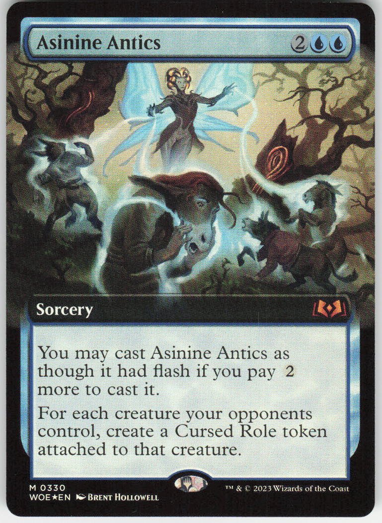 Asinine Antics (Extended Art) M Wilds of Eldraine 330 NM
