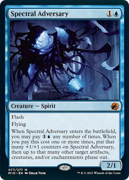 Spectral Adversary 77 Mythic Innistrad: Midnight Hunt NM/M