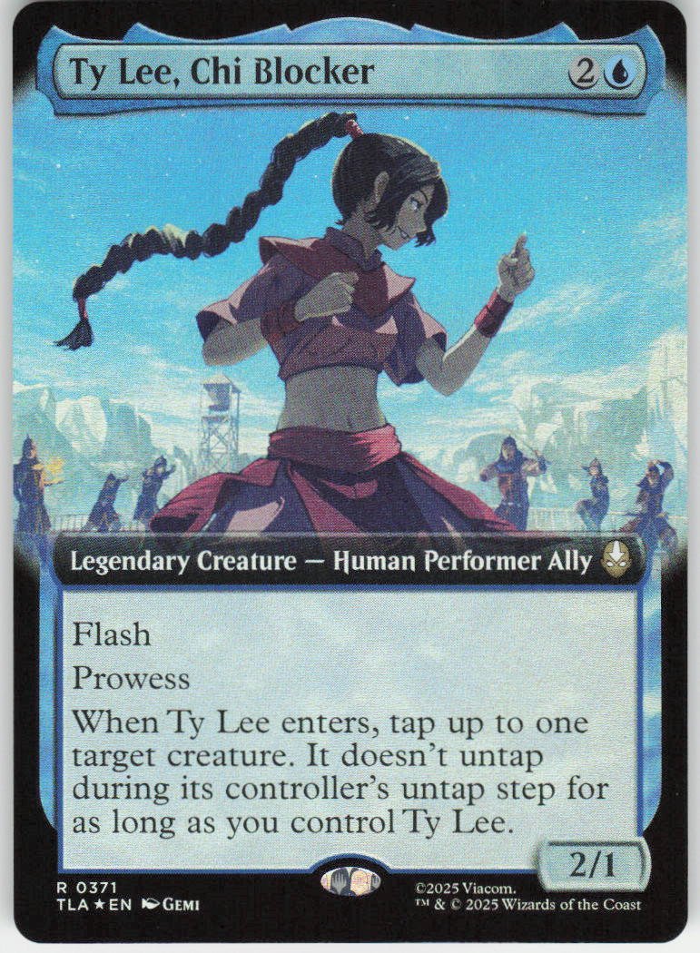 Ty Lee, Chi Blocker (Extended Art Foil) R Avatar: The Last Airbender 371 NM