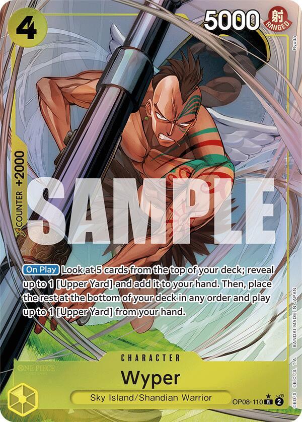 Wyper (Parallel) OP08-110 Rare Two Legends NM/M