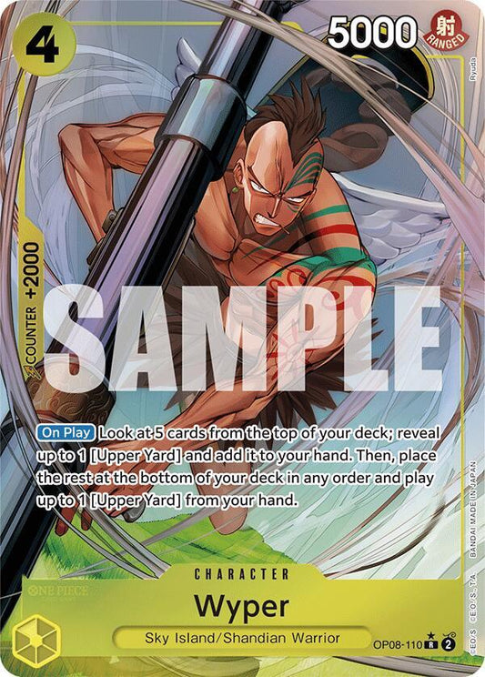 Wyper (Parallel) OP08-110 Rare Two Legends NM/M