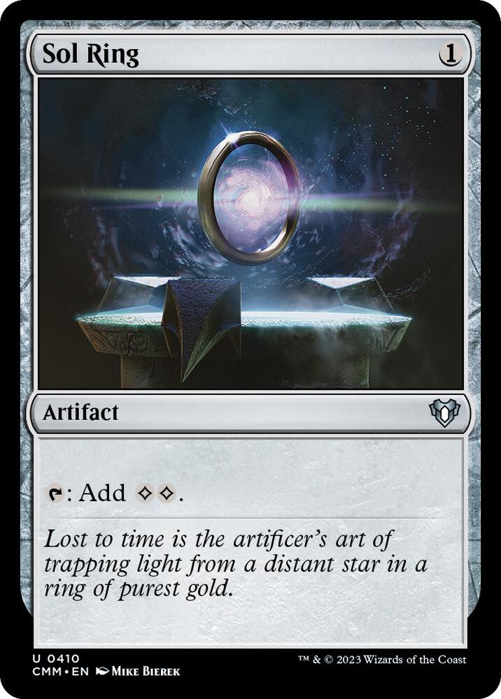 Sol Ring 410 Uncommon Commander Masters NM/M
