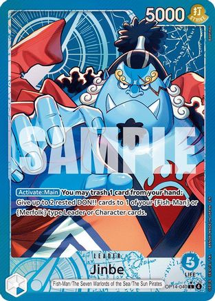 Jinbe OP14-040 Leader The Azure Sea's Seven NM/M