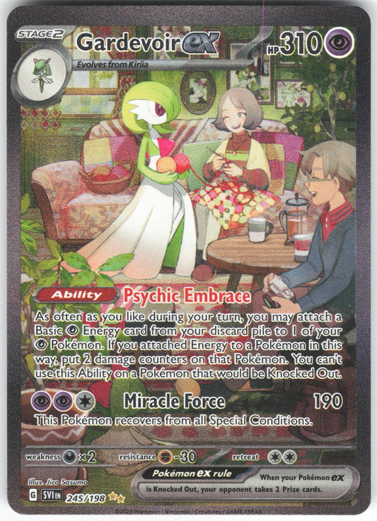 Gardevoir ex (oc) 245/198 Special Illustration Rare Scarlet & Violet NM/M