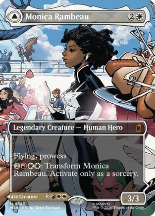 Monica Rambeau (Borderless) (0345) 345 Mythic Marvel Super Heroes NM/M