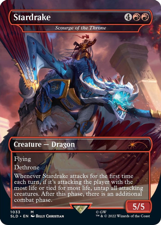 Stardrake - Scourge of the Throne (Borderless) 1033 Secret Lair Drop Series NM/M