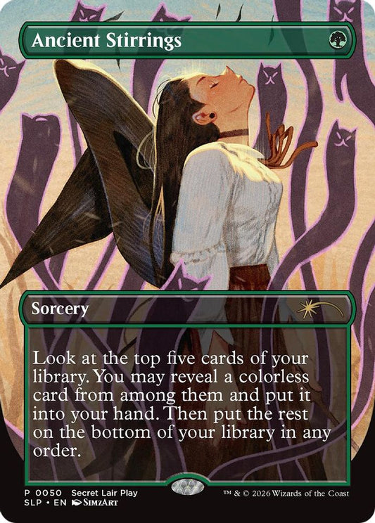 Ancient Stirrings 50 Promo Secret Lair Showdown NM/M