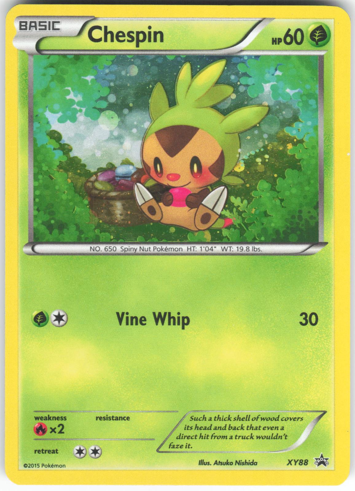 Chespin (Collector Chest) XY88 Promo XY Promo Holo LP