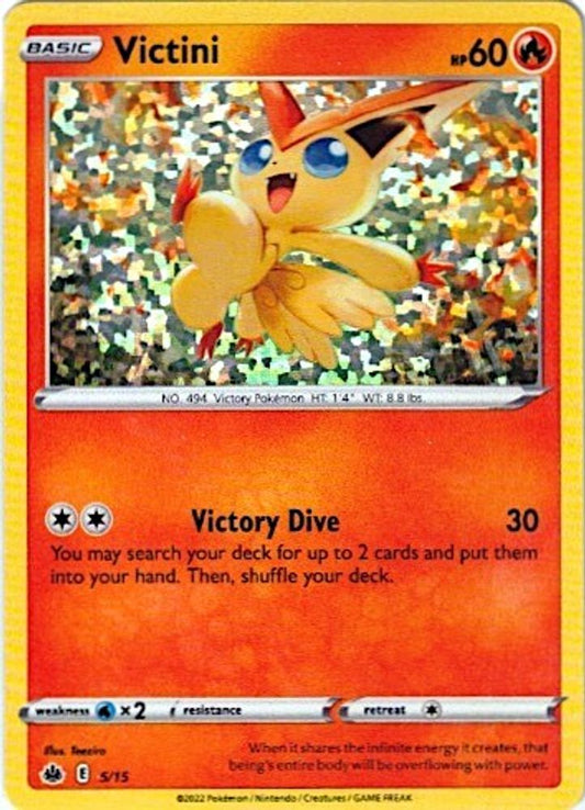 Victini 005/015 Promo McDonald's Promos 2022 Holo NM/LP