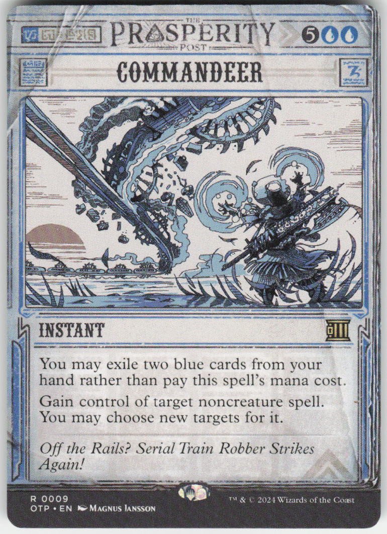 Commandeer R Outlaws of Thunder Junction: Breaking News 9 NM