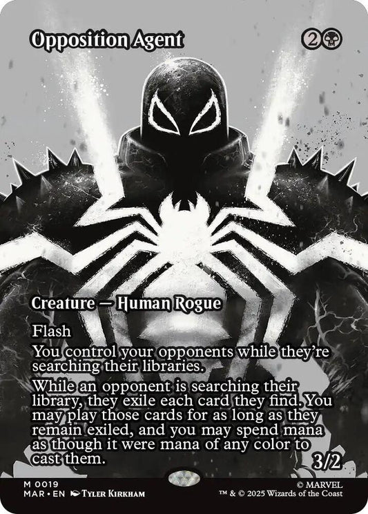 Opposition Agent (Borderless) 19 Mythic Marvel Universe Eternal-Legal NM/M