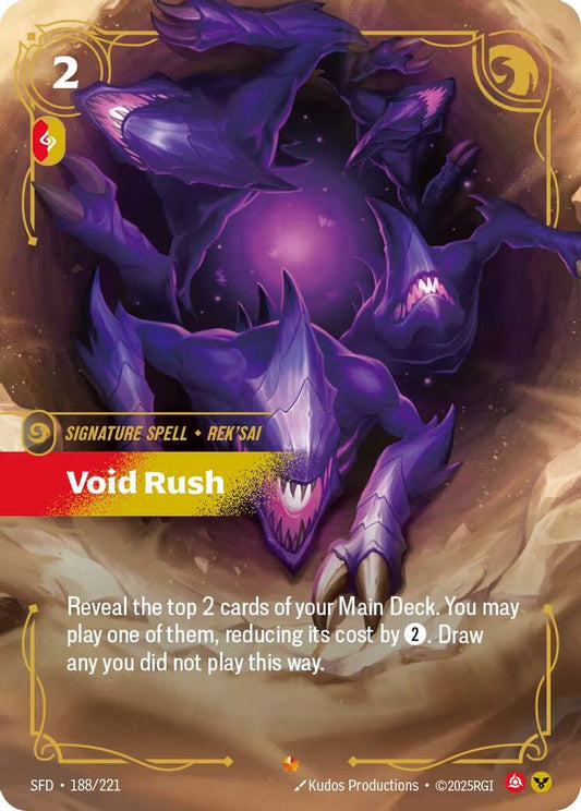Void Rush 188/221 Epic Spiritforged NM/M