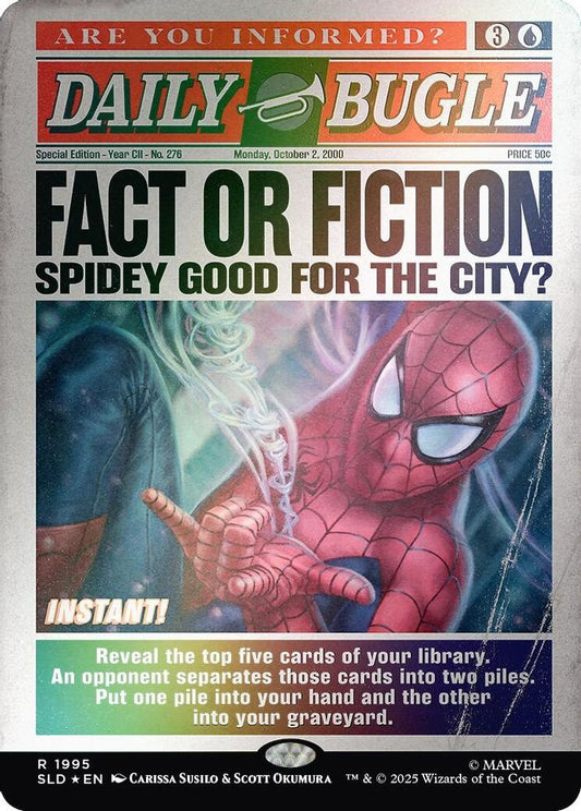 Fact or Fiction (1995) (Rainbow Foil) 1995 Secret Lair Drop Series Holo NM/M