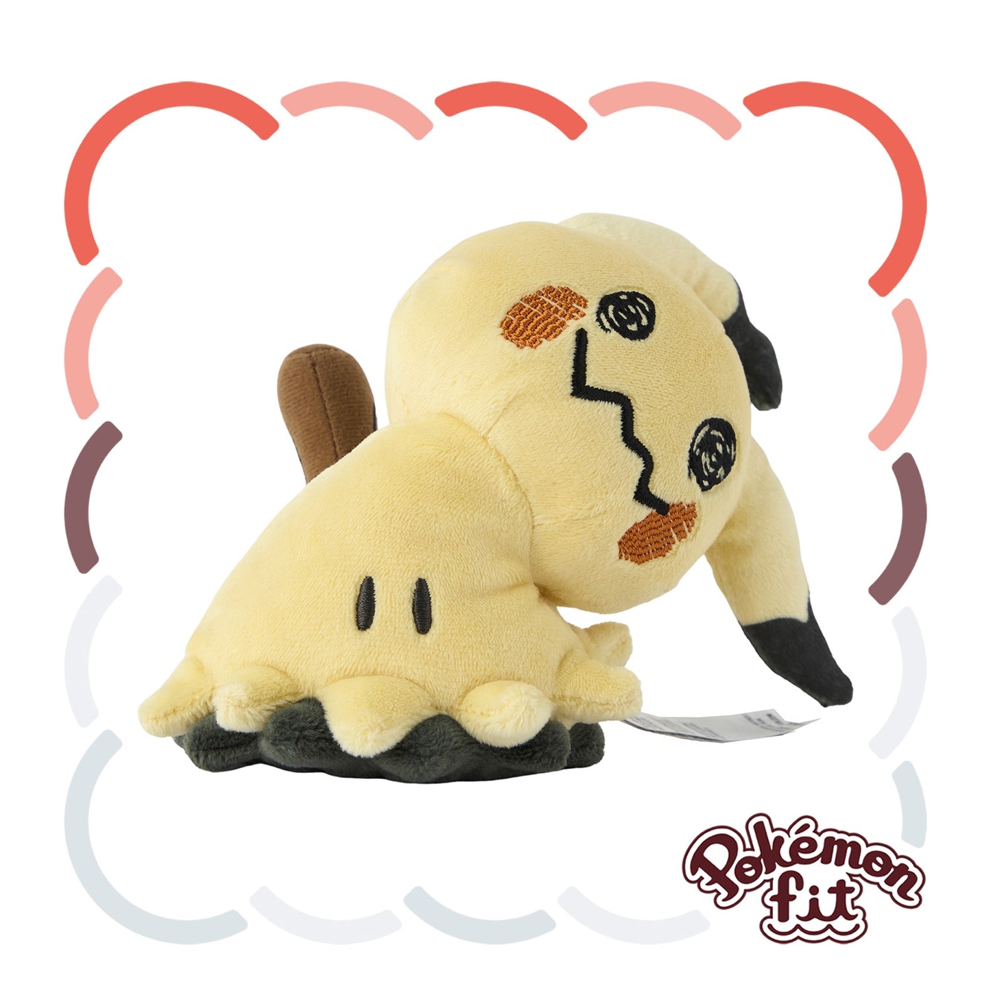 Pokemon Center Exclusive | Pokemon Fit Plush Toy - Mimikyu (Revealed Form)