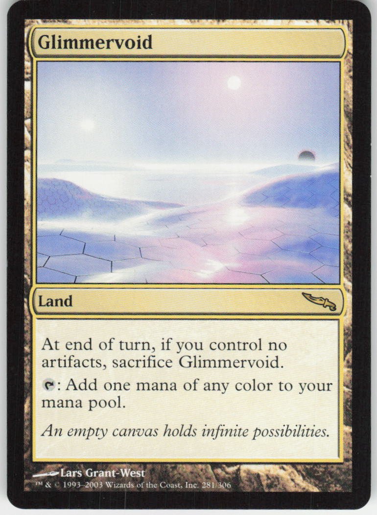Glimmervoid R Mirrodin 281 NM