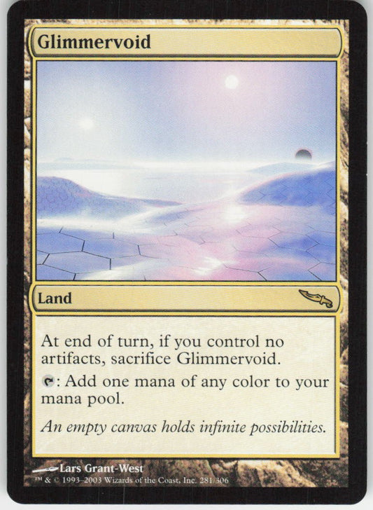Glimmervoid R Mirrodin 281 NM