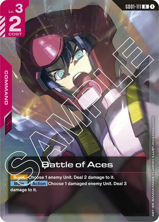 Battle of Aces GD01-111 R Newtype Rising NM/M