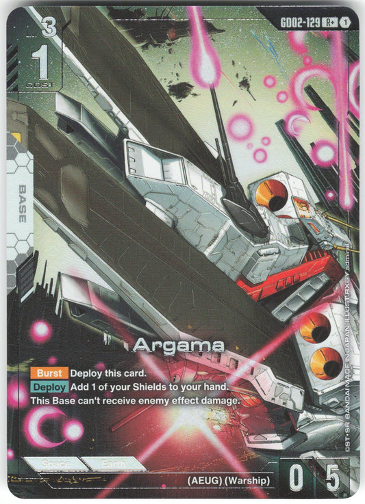 Argama (R+) R+ Dual Impact GD02-129 NM