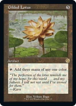 Gilded Lotus 17 Rare The Brothers' War: Retro Frame Artifacts NM/M