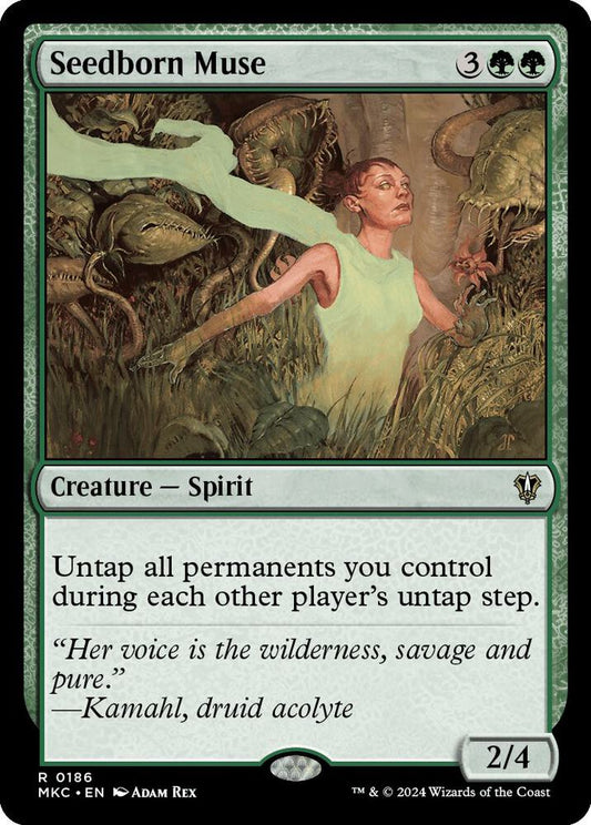 Seedborn Muse 186 Rare Commander: Murders at Karlov Manor NM/M