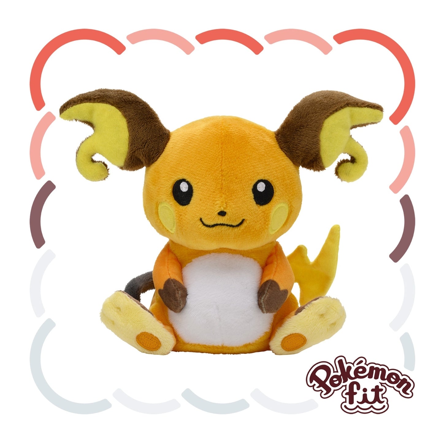 Pokemon Center Exclusive | Pokemon Fit Plush Toy - Raichu