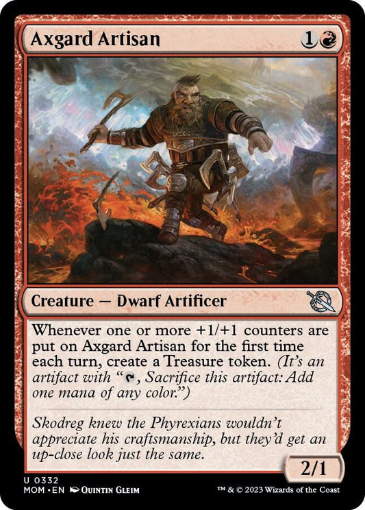 Axgard Artisan 332 Foil Uncommon March of the Machine NM/M