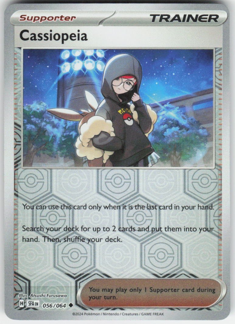 Cassiopeia - Uncommon SV: Shrouded Fable 056/064 NM Rev Holo