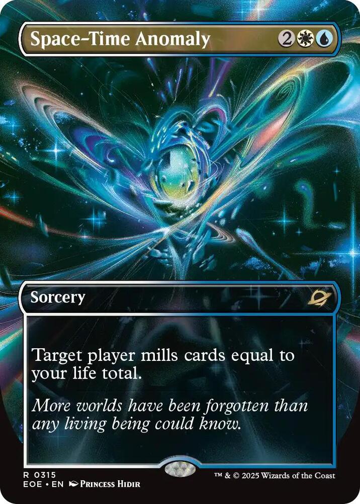 Space-Time Anomaly (Borderless) 315 Rare Edge of Eternities NM/M