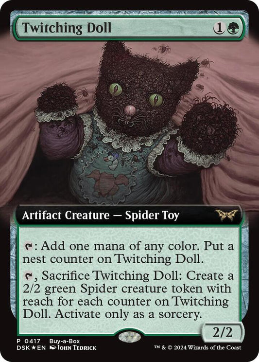 Twitching Doll (Extended Art) 417 Foil Promo Buy-A-Box Promos NM/M
