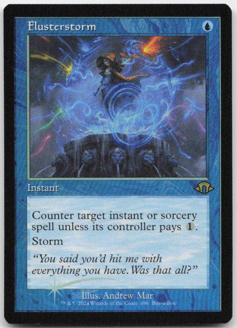 Flusterstorm (Retro Frame) P Buy-A-Box Promos 496 NM