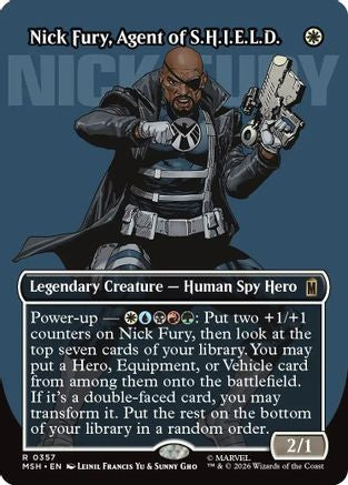 Nick Fury, Agent of S.H.I.E.L.D. (Borderless) (0357) 357 Marvel Super Heroes NM/M