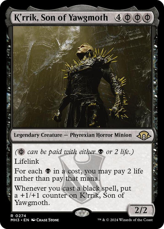 K'rrik, Son of Yawgmoth 274 Foil Rare Modern Horizons 3 NM/M