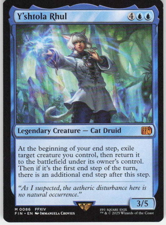 Y'shtola Rhul M FINAL FANTASY 86 NM