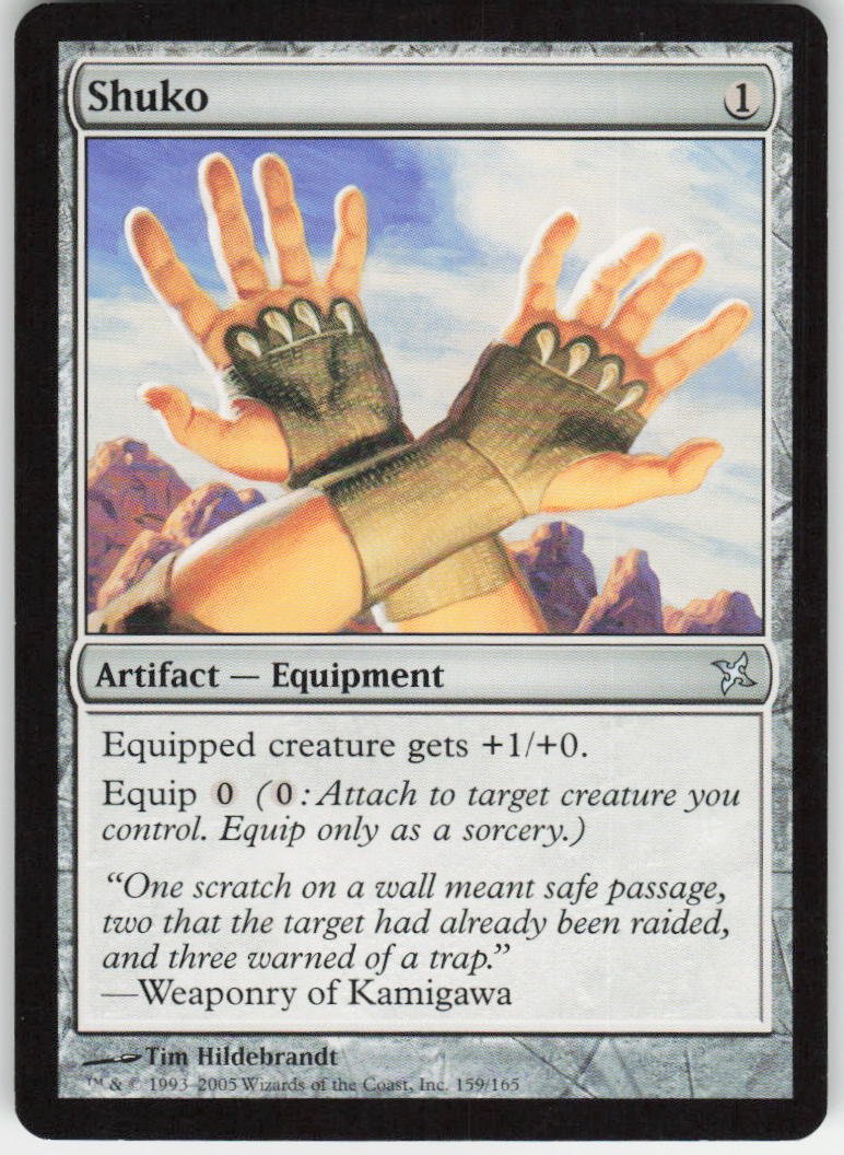 Shuko U Betrayers of Kamigawa 159 NM