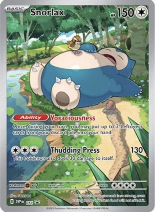 Snorlax 051 Promo Scarlet & Violet Promo Holo NM/M