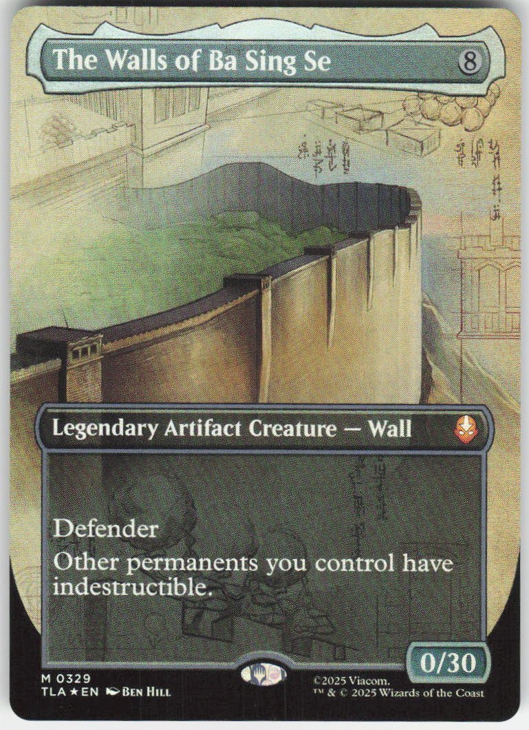 The Walls of Ba Sing Se (Borderless Foil) M Avatar: The Last Airbender 329 NM