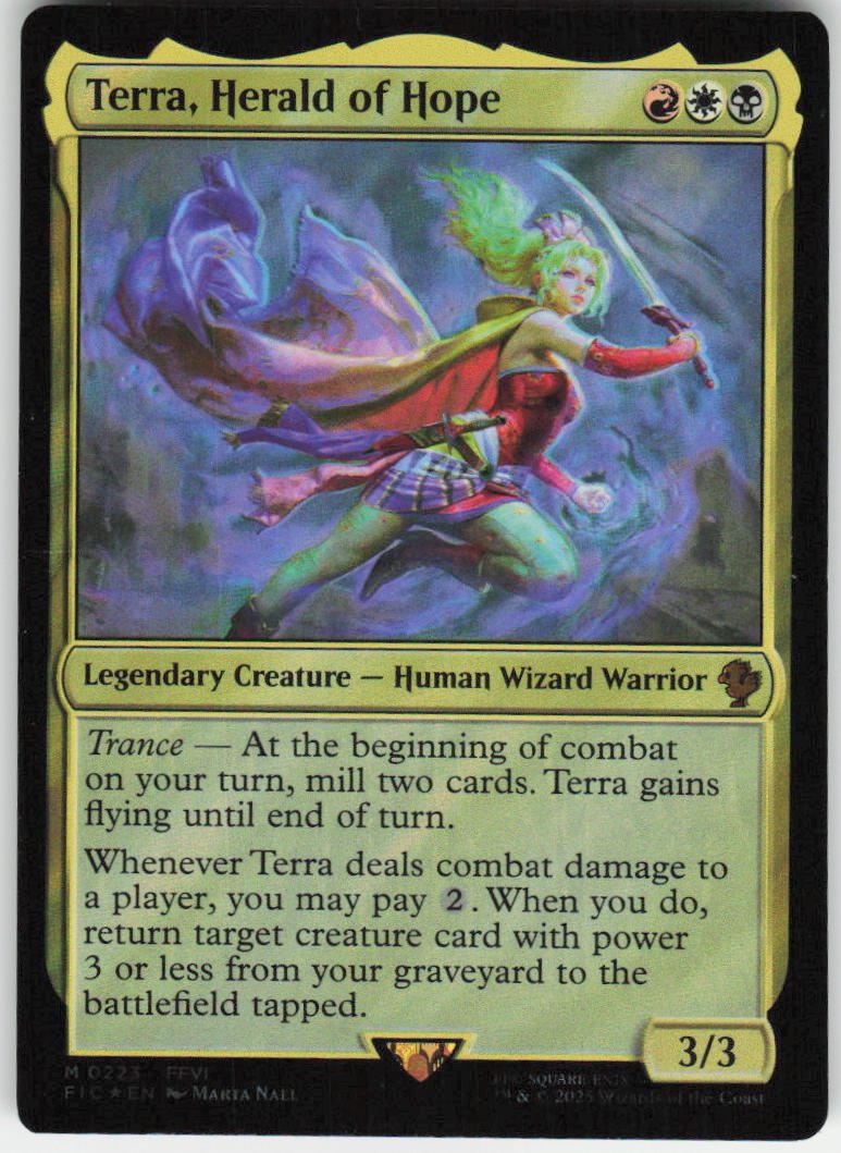 Terra, Herald of Hope (Surge Foil) M Commander: FINAL FANTASY 223 NM